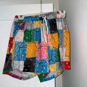 Colorful Bandana shorts